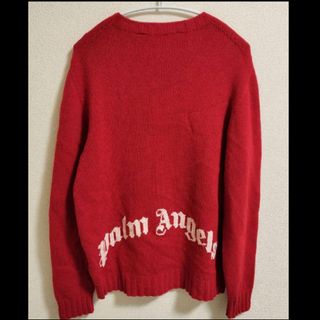 palm angels パームエンジェルス　バックロゴ　セーター