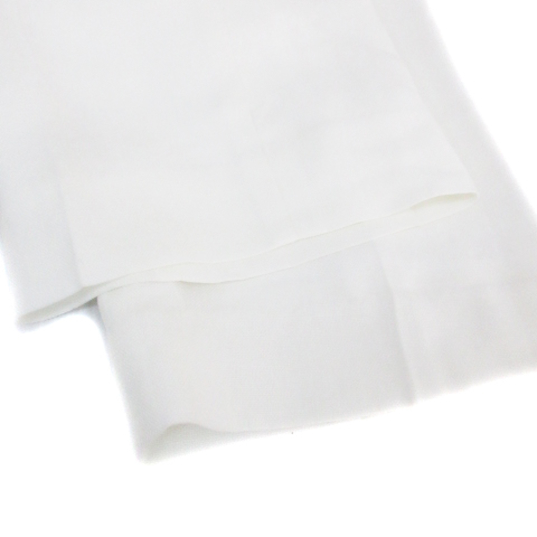 BOSCH(ボッシュ)のボッシュ タックパンツ テーパードパンツ ロング丈 38 M 白 ホワイト レディースのパンツ(その他)の商品写真