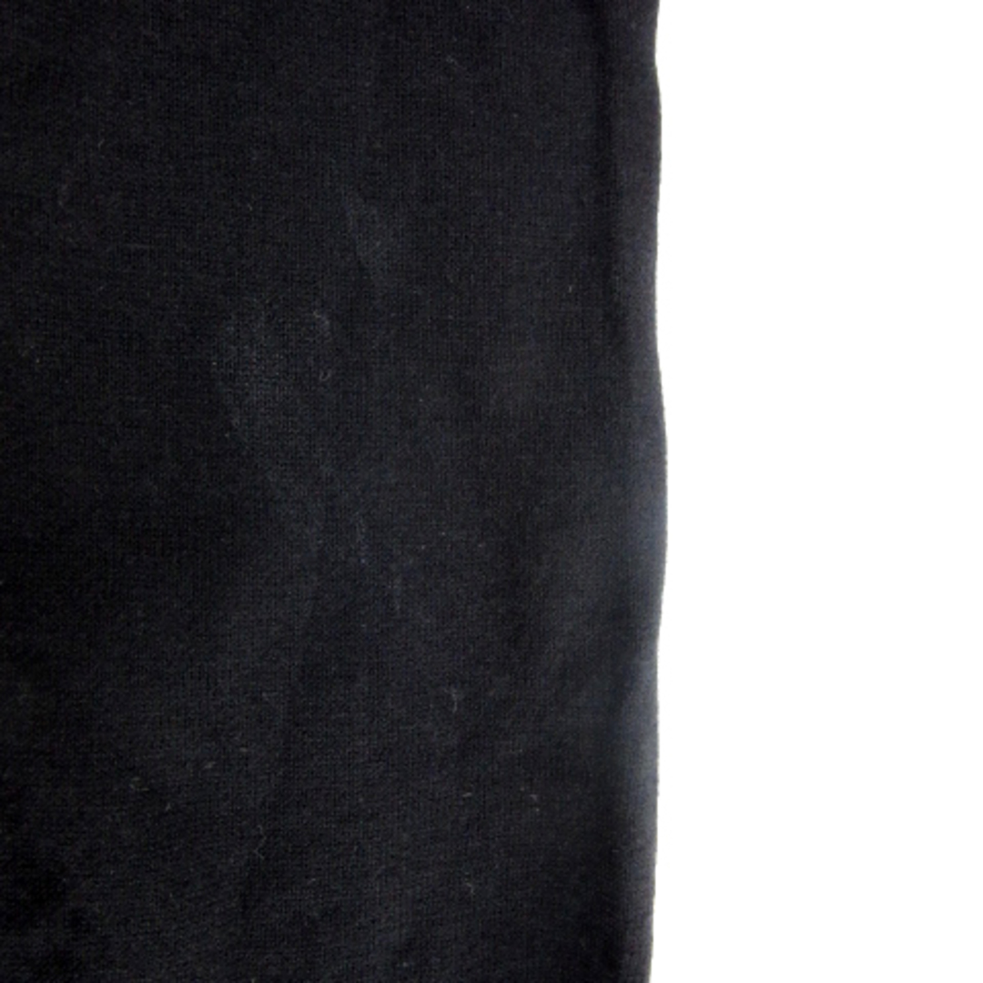 ESTNATION(エストネーション)のエストネーション カットソー 長袖 Vネック 無地 S 黒 ブラック /YS5 レディースのトップス(カットソー(長袖/七分))の商品写真
