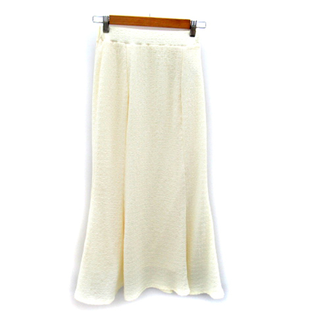 LOWRYS FARM(ローリーズファーム)のローリーズファーム フレアスカート マーメイドスカート マキシ丈 オフホワイト レディースのスカート(ロングスカート)の商品写真