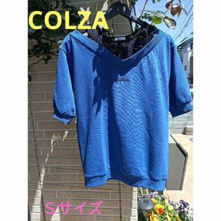 コルザ(COLZA)のHoneys☆COLZA☆レース付トレーナー(半袖)(カットソー(半袖/袖なし))