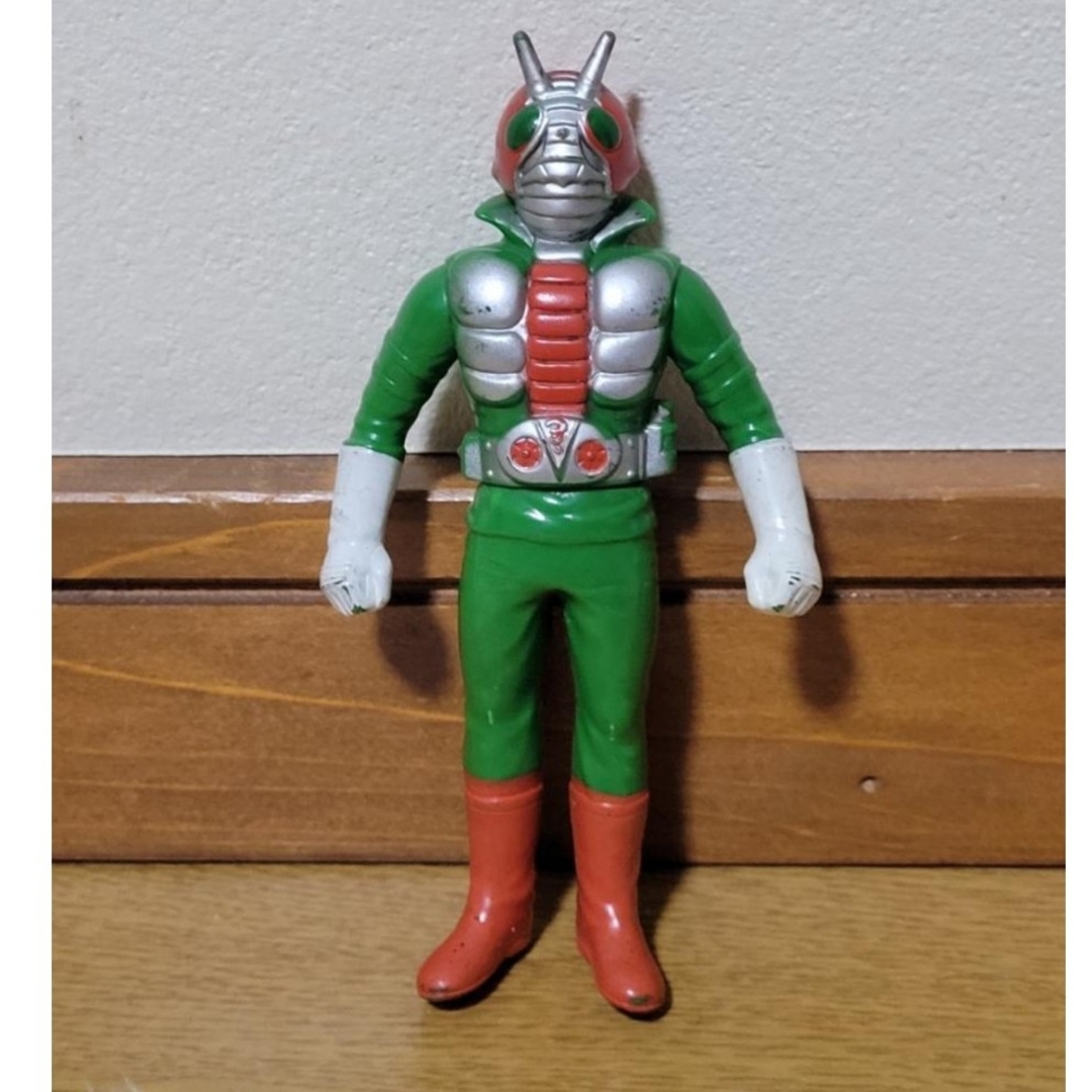 BANDAI - 石森プロ1989年日本製仮面ライダー1号2号V3ソフビ BANDAI - 石森プロ1989年日本製仮面ライダー1号2号V3ソフビ