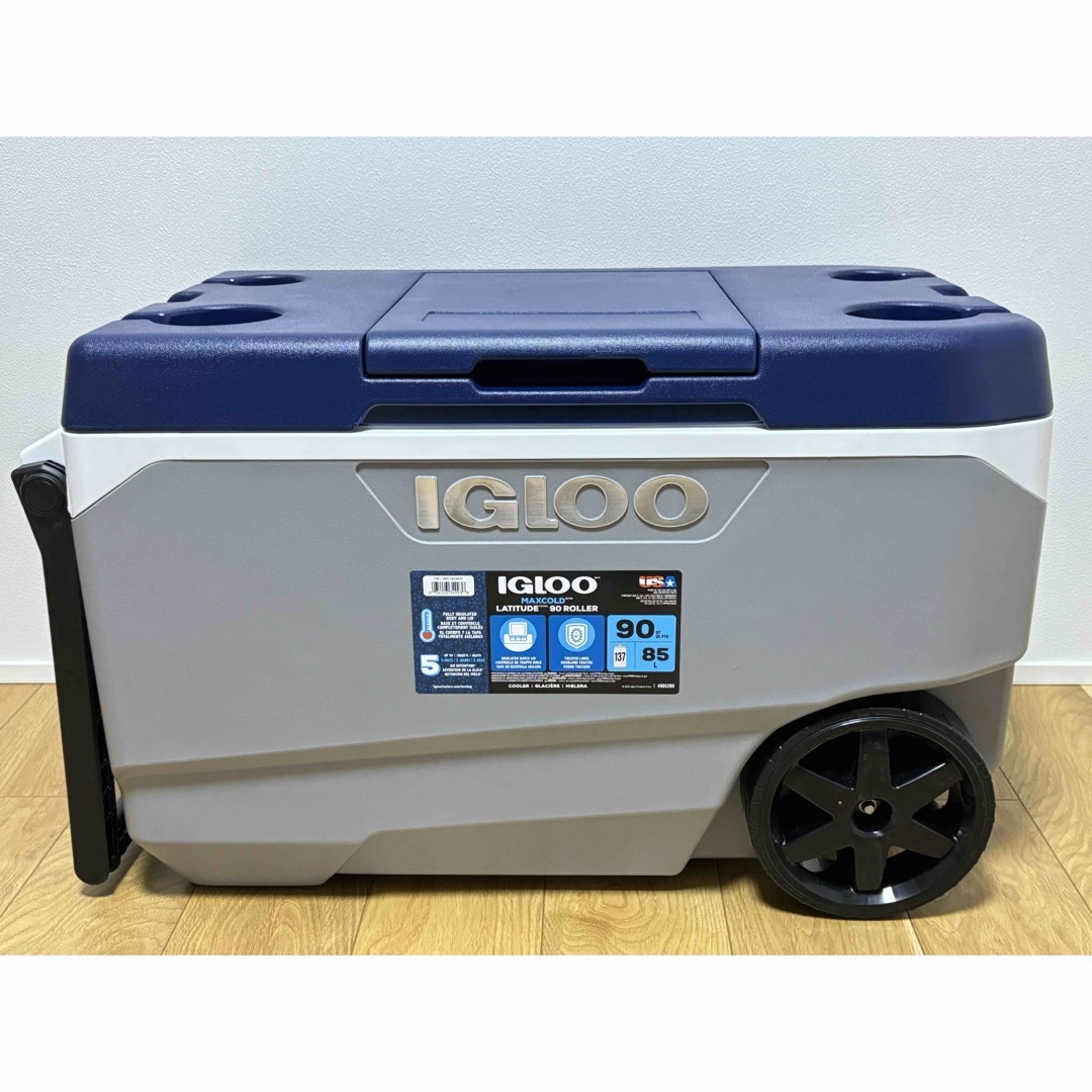 IGLOO(イグルー)の【新品未使用】イグルー　マックスコールド90QT (85L) クーラーボックス スポーツ/アウトドアのスポーツ/アウトドア その他(その他)の商品写真