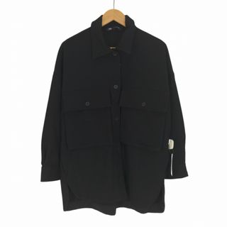 ザラ(ZARA)のZARA(ザラ) ビッグポケット ロング シャツ ジャケット レディース(その他)