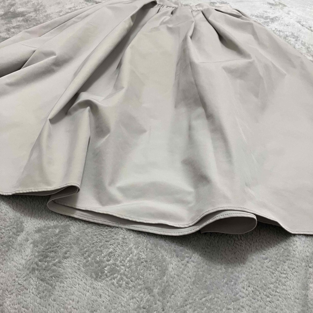 TOMORROWLAND(トゥモローランド)のTOMORROWLAND  「ハイカウントツイルタックギャザースカート」 レディースのスカート(ひざ丈スカート)の商品写真