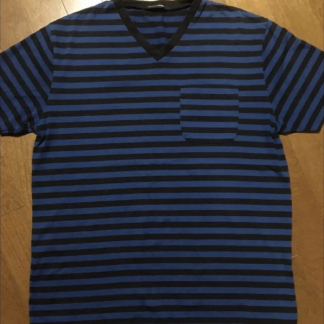 URBAN RESEARCH(アーバンリサーチ)のアーバンリサーチ　ボーダーTシャツ　サイズ40  メンズのトップス(Tシャツ/カットソー(半袖/袖なし))の商品写真