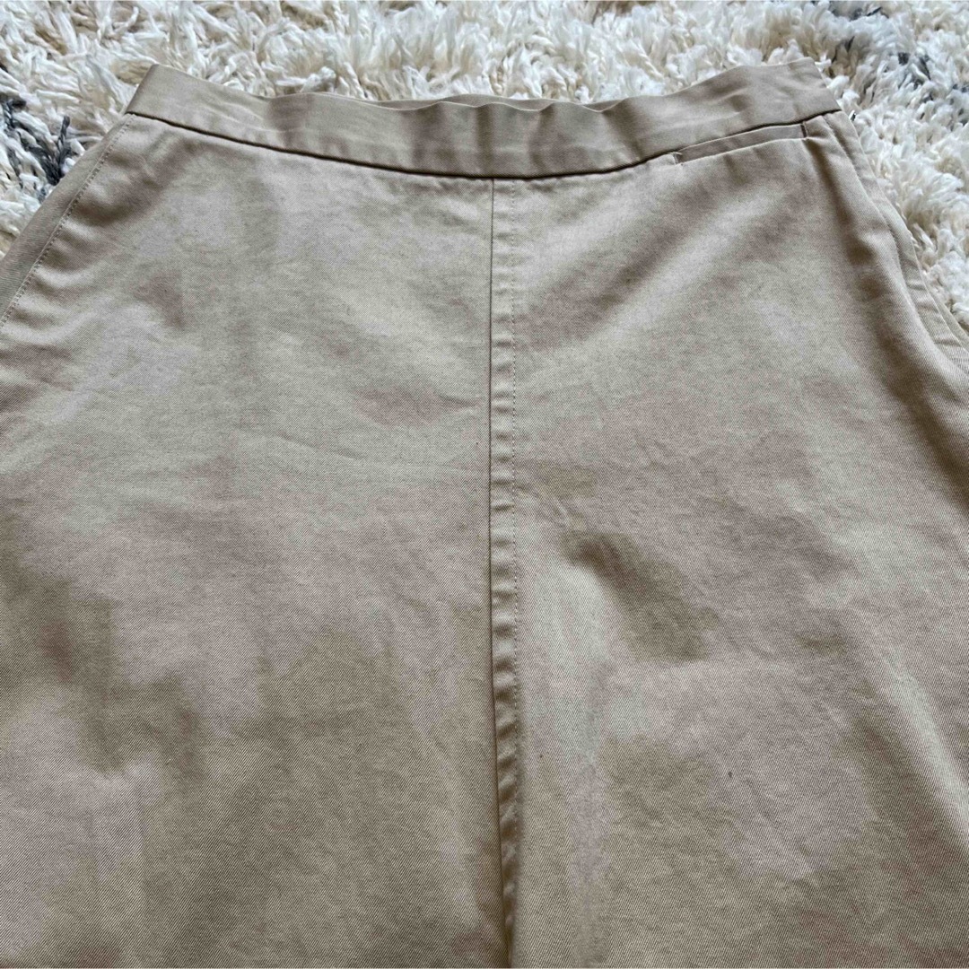 Plage(プラージュ)の美品★Plage  コットンチノミディーフレアースカート　34  日本製 レディースのスカート(ロングスカート)の商品写真