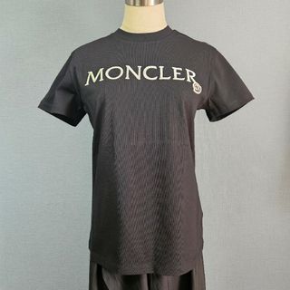 モンクレール(MONCLER)の【新品未使用】MONCLER ロゴ刺繍 コットン Tシャツ(Tシャツ(半袖/袖なし))