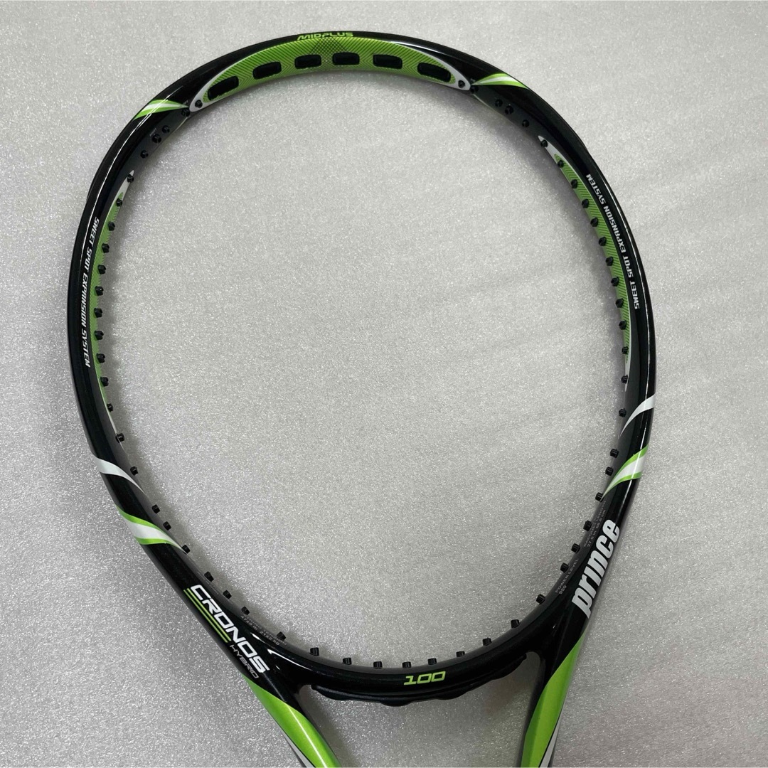 Prince(プリンス)のprince 硬式テニスラケット　HYB CRONOS 100 MG グリーン スポーツ/アウトドアのテニス(ラケット)の商品写真