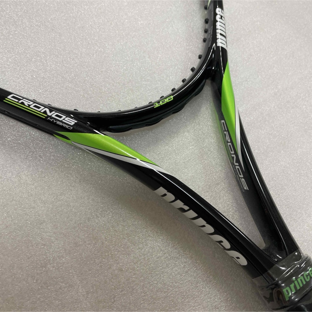 Prince(プリンス)のprince 硬式テニスラケット　HYB CRONOS 100 MG グリーン スポーツ/アウトドアのテニス(ラケット)の商品写真