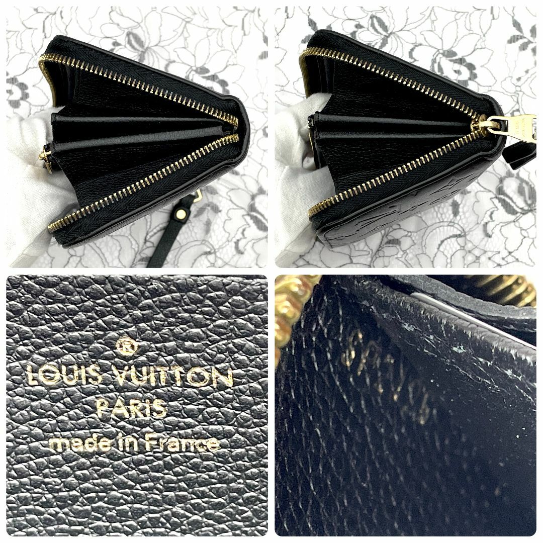 LOUIS VUITTON(ルイヴィトン)の★美品★　モノグラム　アンプラント　ジッピーウォレット　ブラック レディースのファッション小物(財布)の商品写真