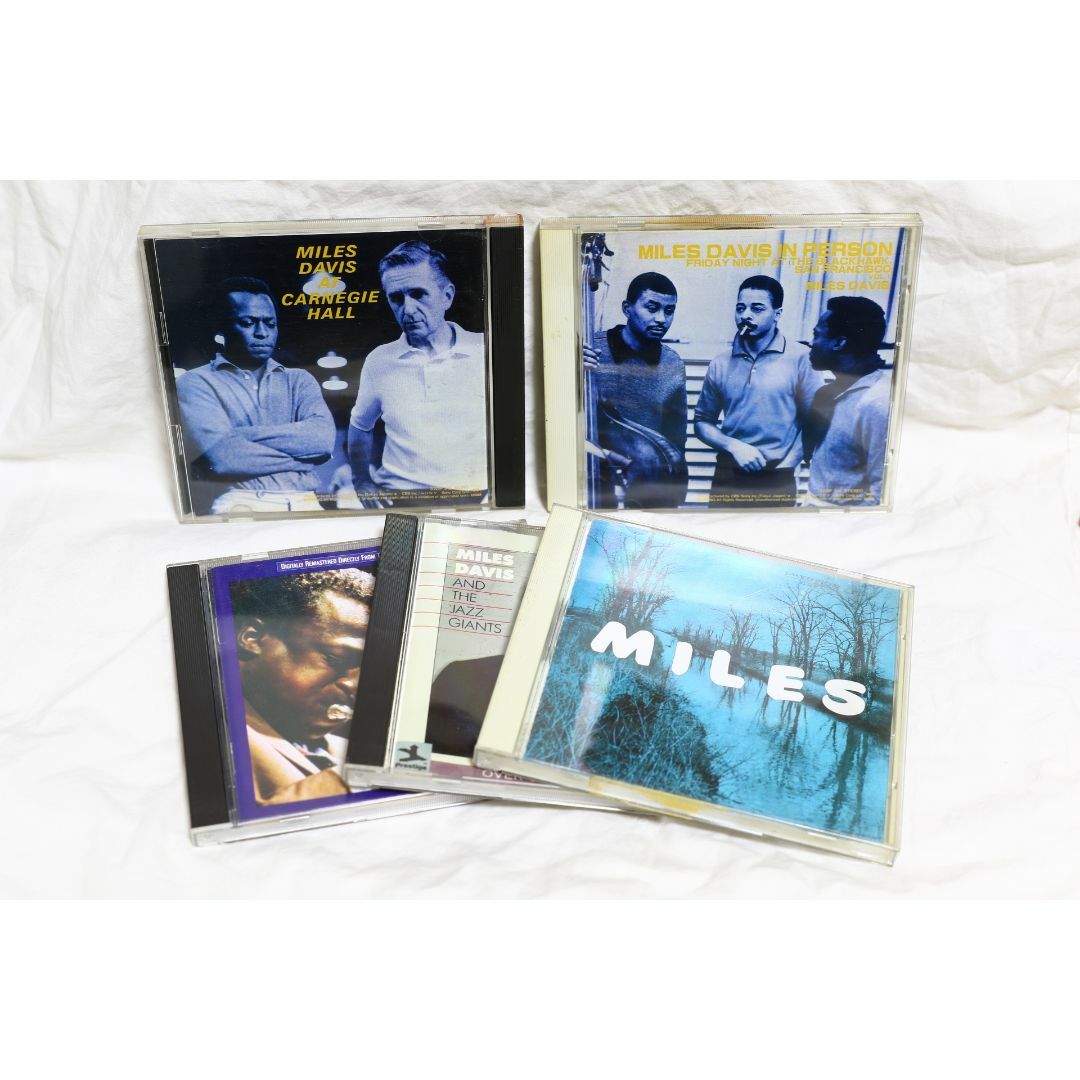 MILES DAVIS マイルス・デイビス CD ジャズ 5枚セット エンタメ/ホビーのCD(ジャズ)の商品写真