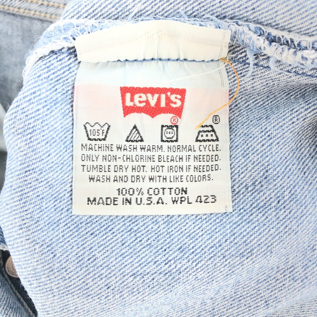 Levi's(リーバイス)の古着 90年代 リーバイス Levi's 501 ストレートデニムパンツ USA製 メンズw30 ヴィンテージ /eaa392172 メンズのパンツ(デニム/ジーンズ)の商品写真