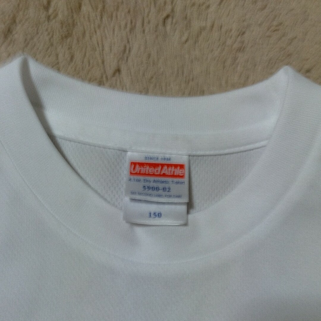 Tシャツ　白　ナイロン メンズのトップス(シャツ)の商品写真