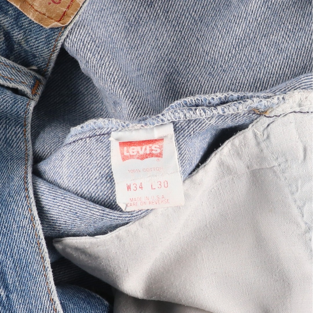 Levi's(リーバイス)の古着 90年代 リーバイス Levi's リーバイス501 ストレートデニムパンツ USA製 メンズw34 ヴィンテージ /eaa422156 メンズのパンツ(デニム/ジーンズ)の商品写真