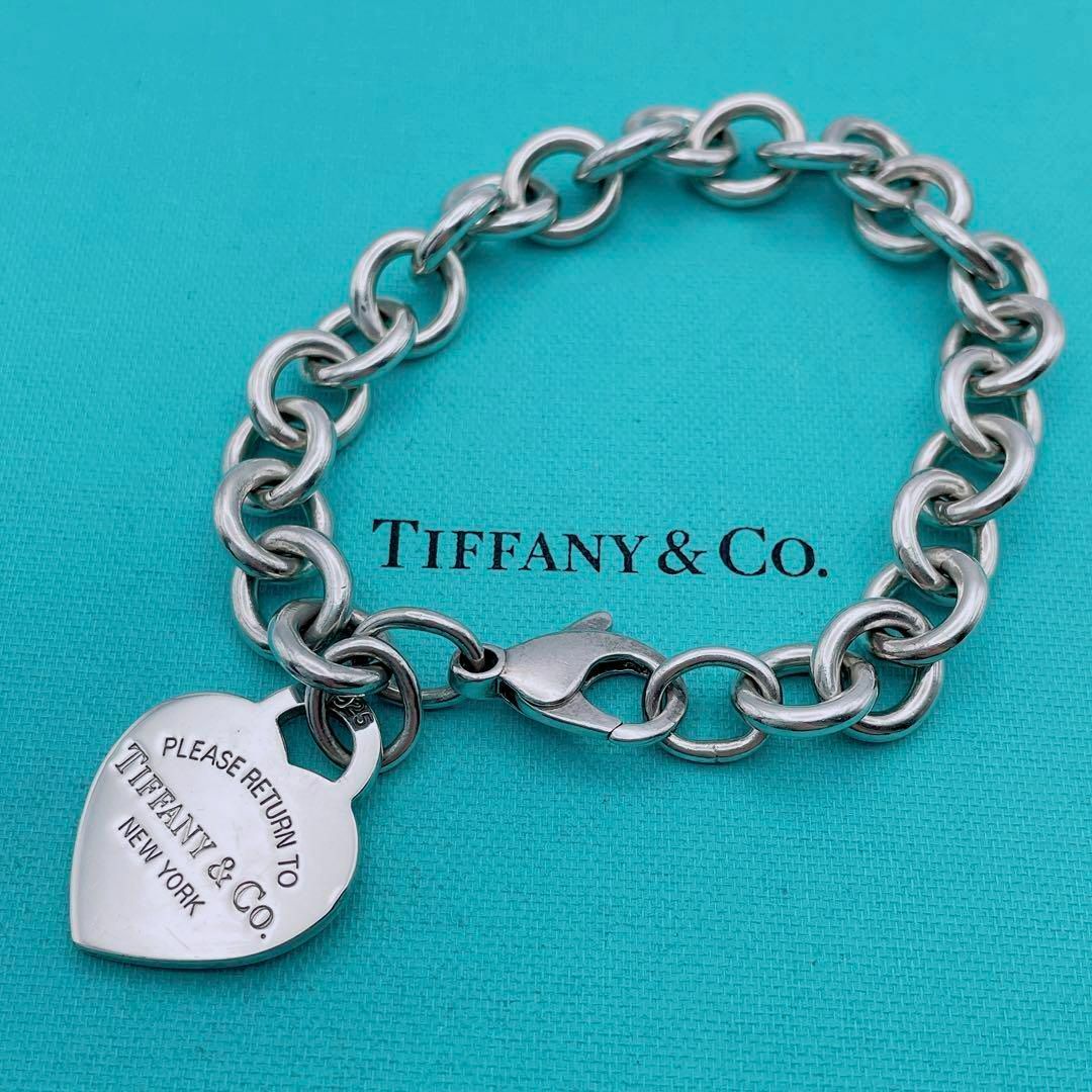 Tiffany & Co.(ティファニー)の【極美品】Tiffany & Co. ブレスレット　リターントゥ　ハート レディースのアクセサリー(ブレスレット/バングル)の商品写真