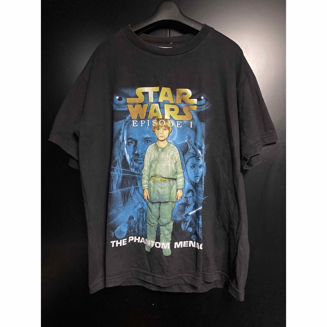 90'S STAR WARS EPISODE 1 Tシャツ ヴィンテージ メンズのトップス(Tシャツ/カットソー(半袖/袖なし))の商品写真