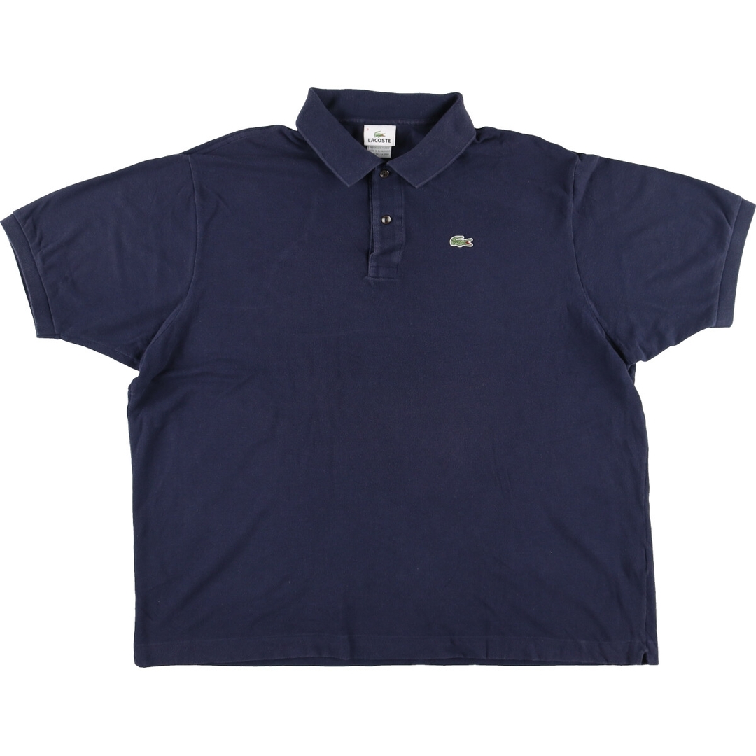 LACOSTE(ラコステ)の古着 ラコステ LACOSTE フランス企画 半袖 ポロシャツ 9 メンズXXL /eaa444821 メンズのトップス(ポロシャツ)の商品写真