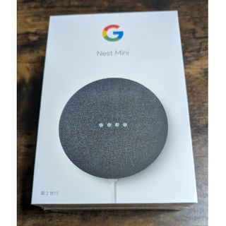 グーグル(Google)の【新品、未使用】スマートスピーカー GOOGLE NEST MINI(スピーカー)