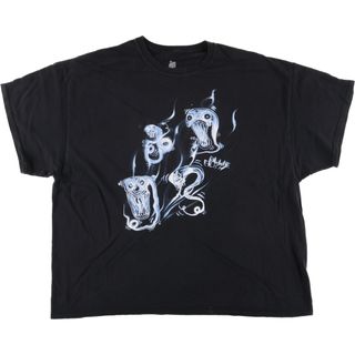 古着 BILLIE EILISH ビリーアイリッシュ バンドTシャツ バンT メンズXXL /eaa446423