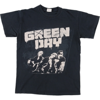 古着 ギルダン GILDAN GREEN DAY グリーンデイ バンドTシャツ バンT メンズS /eaa446424(Tシャツ/カットソー(半袖/袖なし))