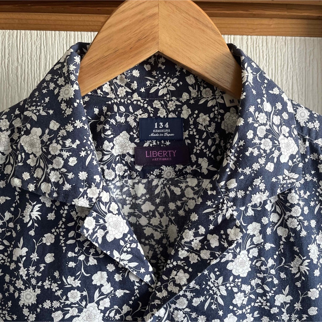 【美品】Maker's Shirt鎌倉 LIBERTY オープンカラーシャツ メンズのトップス(シャツ)の商品写真