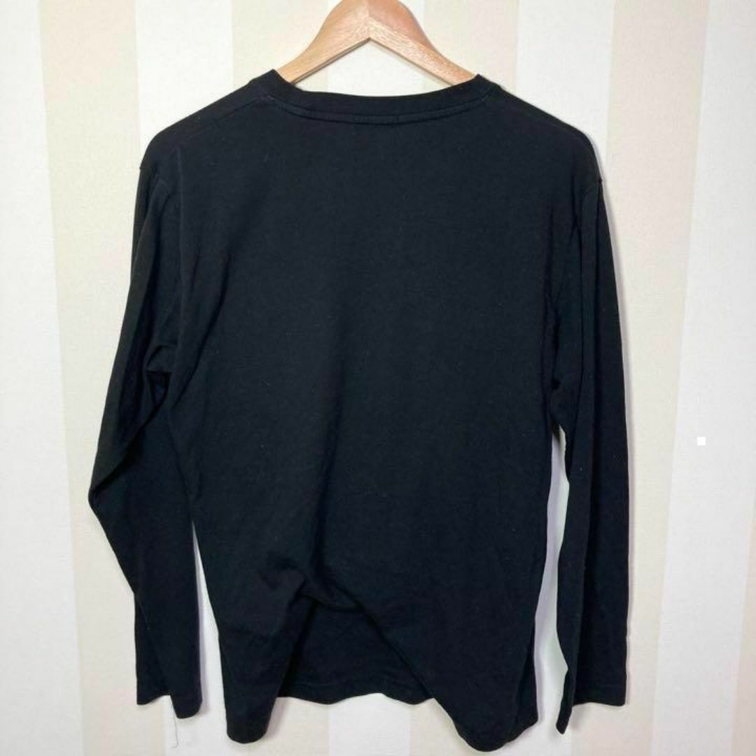 ロングTシャツ メンズ ロゴ プリント メンズのトップス(Tシャツ/カットソー(七分/長袖))の商品写真