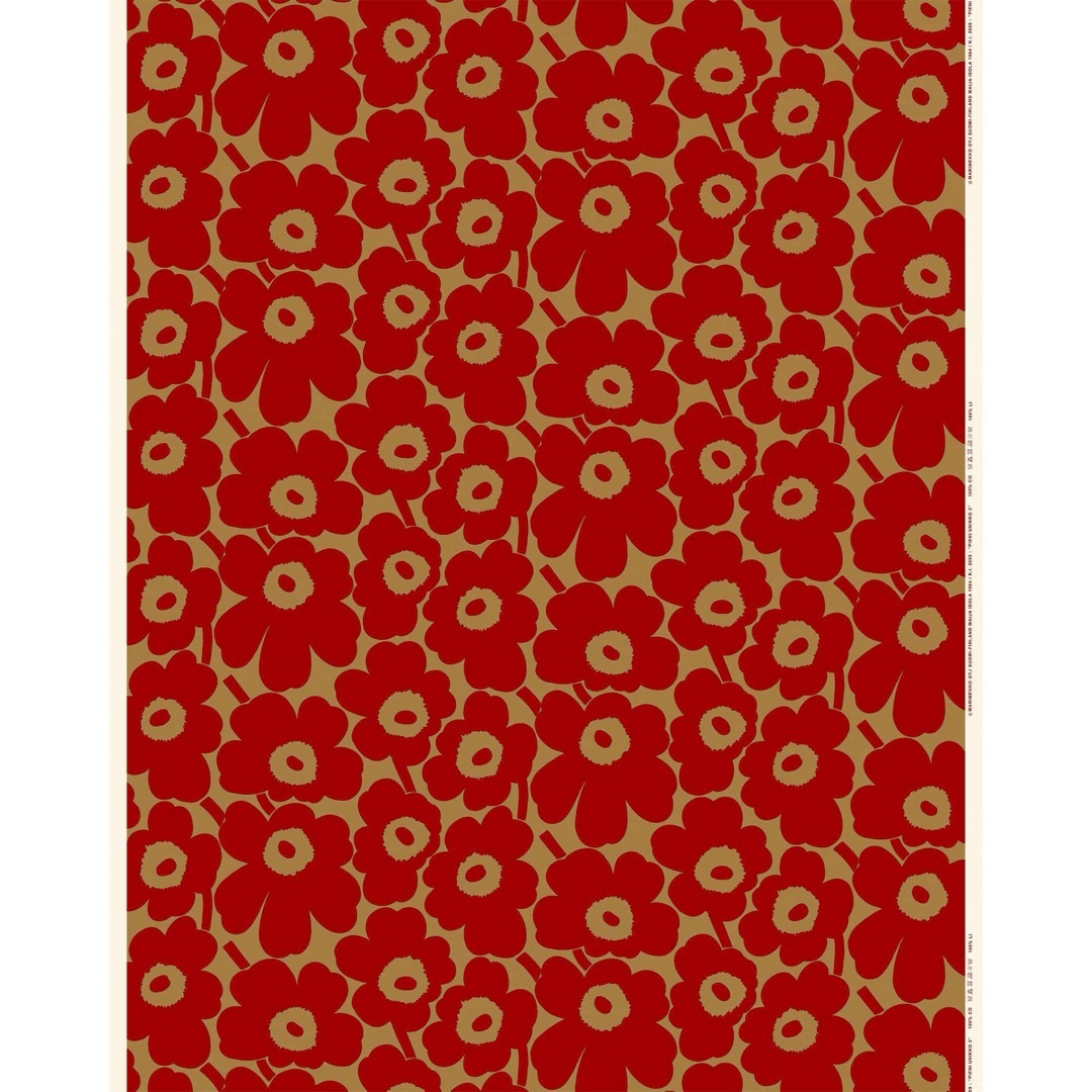 marimekko(マリメッコ)のマリメッコ Pieni Unikko2 コットンファブリック 1m ハンドメイドの素材/材料(生地/糸)の商品写真