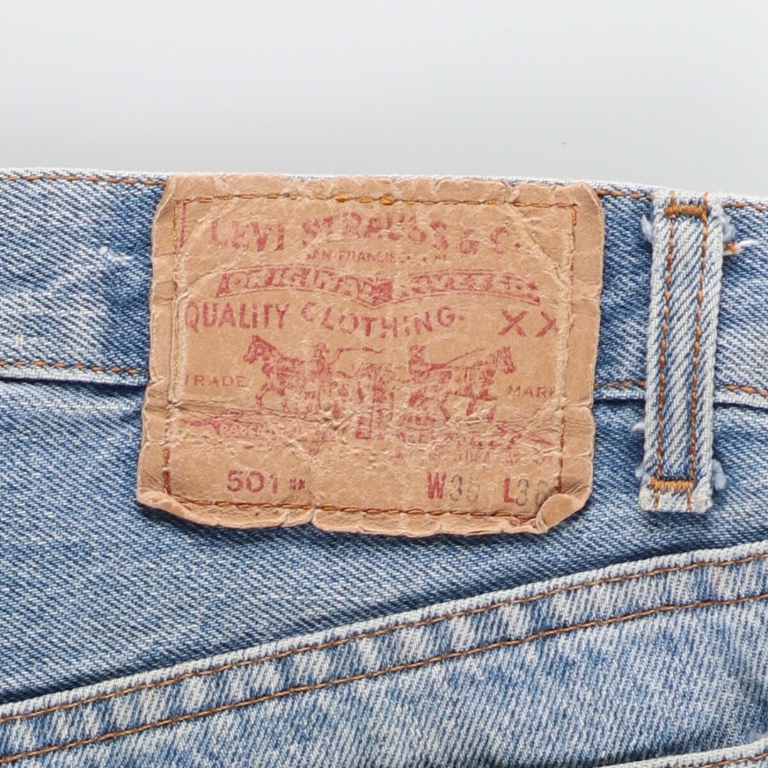 Levi's(リーバイス)の古着 ~90年代 リーバイス Levi's リーバイス501 ストレートデニムパンツ レディースL(w28) ヴィンテージ /eaa412462 レディースのパンツ(デニム/ジーンズ)の商品写真