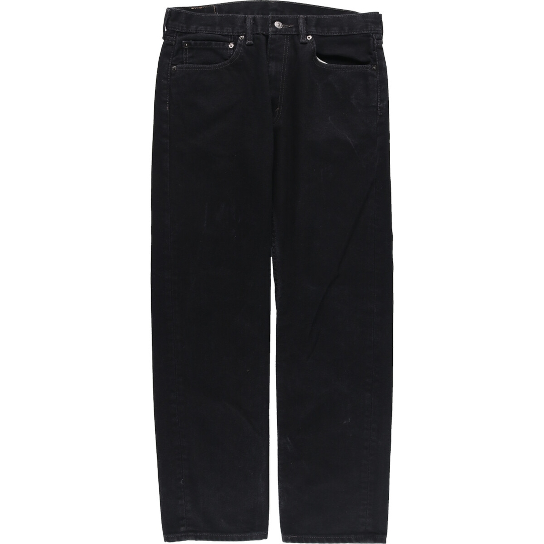 Levi's(リーバイス)の古着 リーバイス Levi's 505 ブラックデニム テーパードデニムパンツ メンズw35 /eaa424196 メンズのパンツ(デニム/ジーンズ)の商品写真