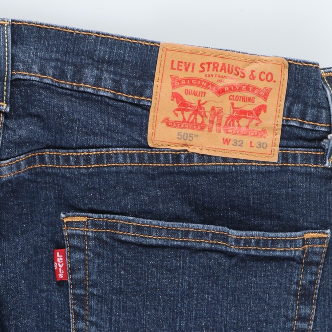 Levi's(リーバイス)の古着 リーバイス Levi's 505 テーパードデニムパンツ メンズw34 /eaa424199 メンズのパンツ(デニム/ジーンズ)の商品写真