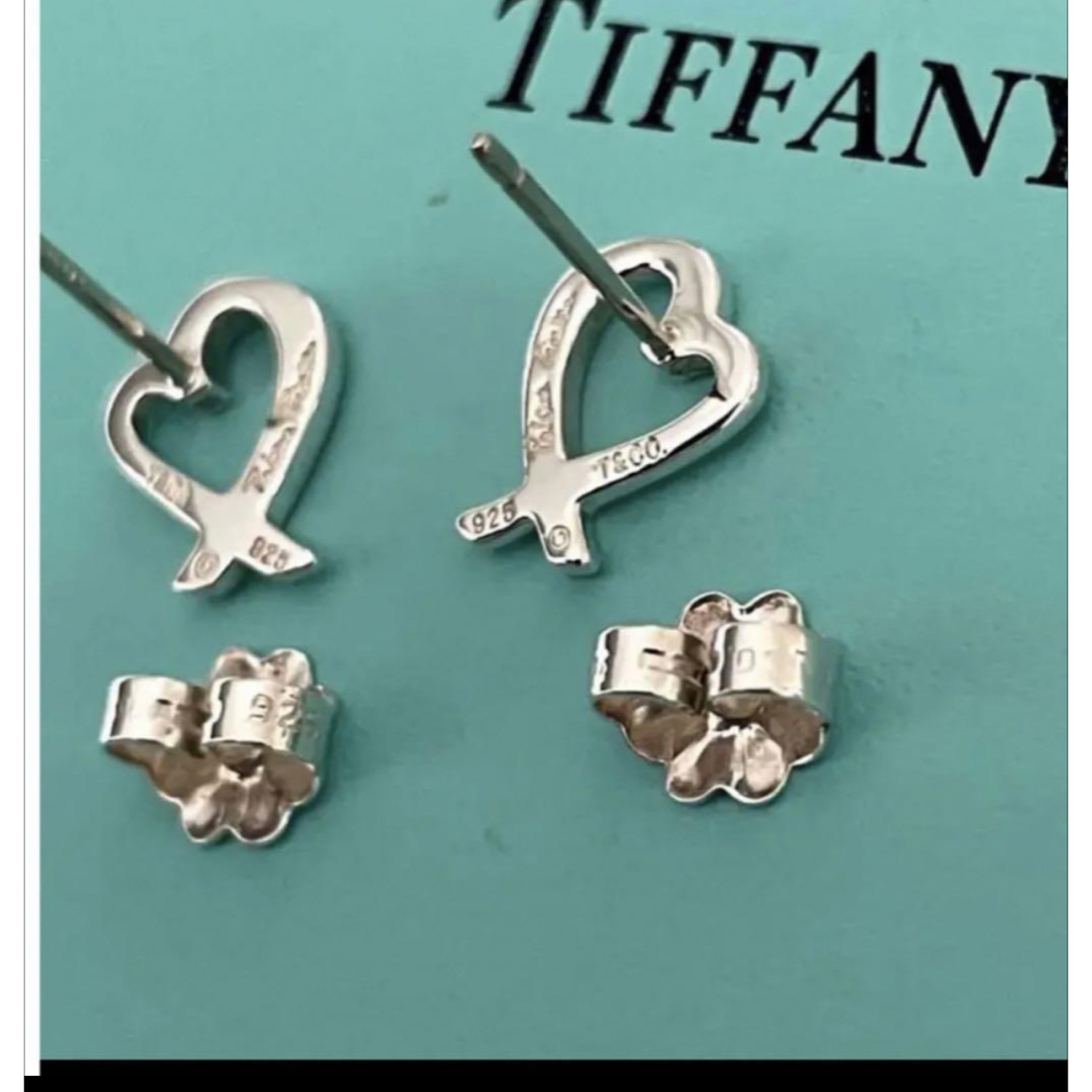 Tiffany & Co.(ティファニー)のティファニーラビングハートピアス　両耳　シルバー925 レディースのアクセサリー(ピアス)の商品写真