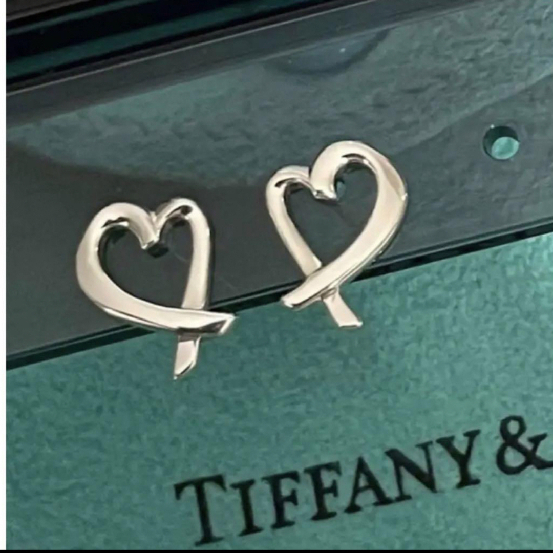 Tiffany & Co.(ティファニー)のティファニーラビングハートピアス　両耳　シルバー925 レディースのアクセサリー(ピアス)の商品写真