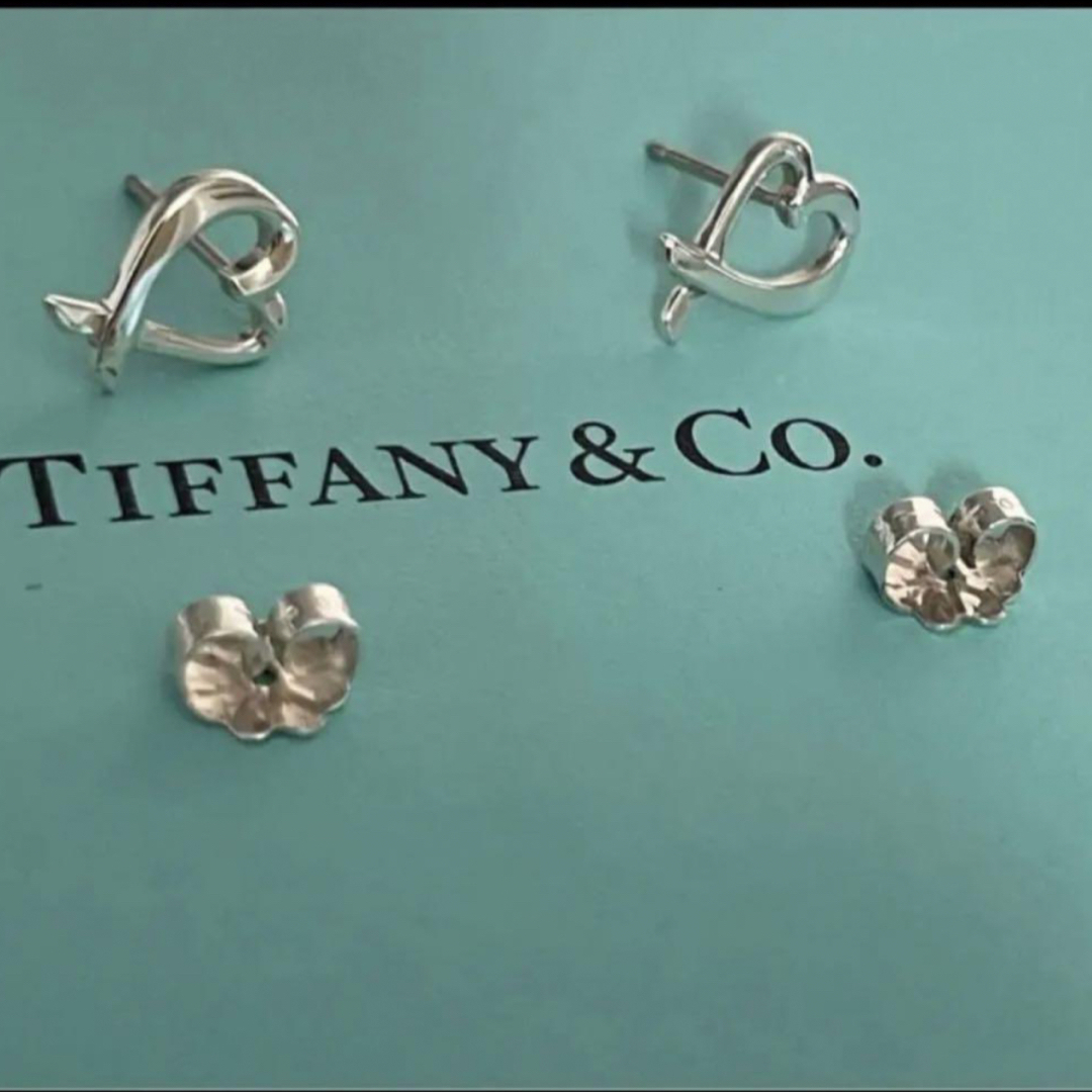 Tiffany & Co.(ティファニー)のティファニーラビングハートピアス　両耳　シルバー925 レディースのアクセサリー(ピアス)の商品写真