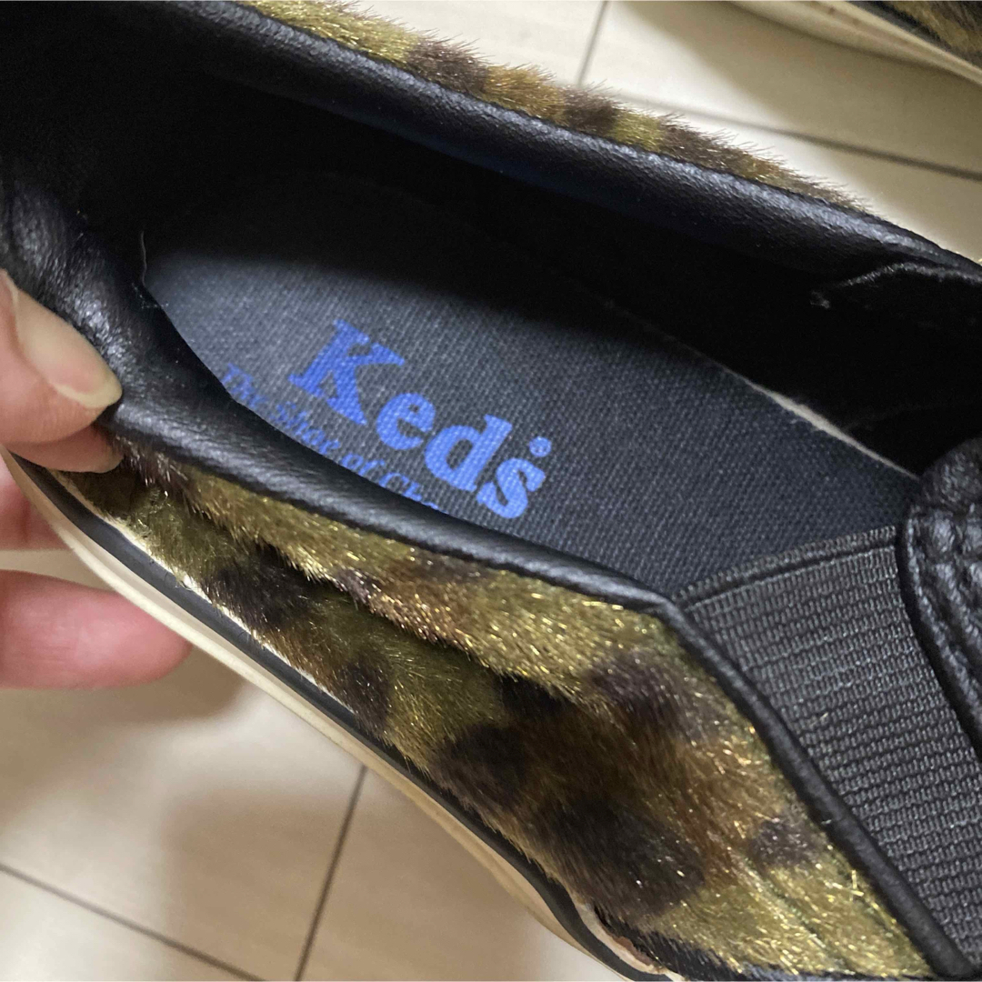 Keds(ケッズ)のケッズ　レオパードスニーカー　スリッポン レディースの靴/シューズ(スニーカー)の商品写真