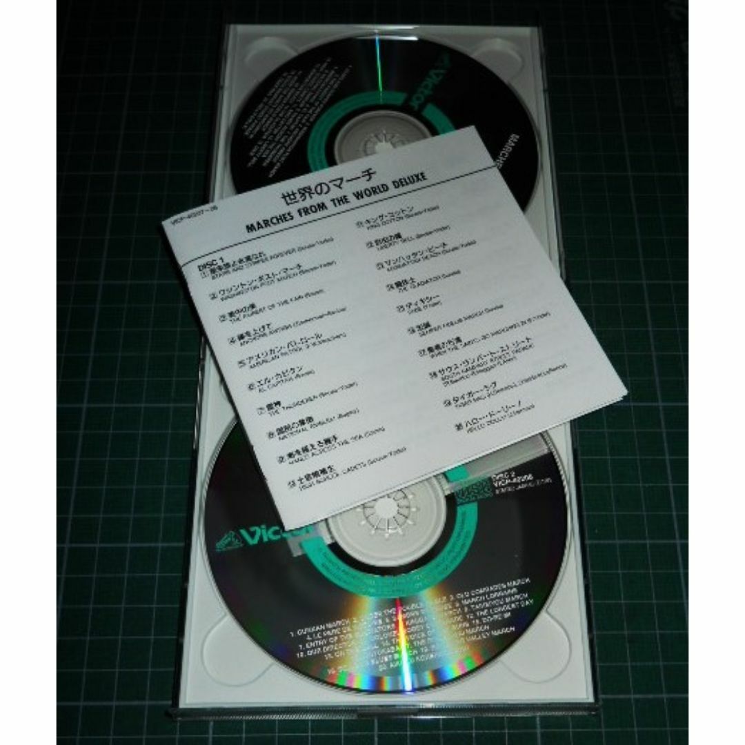 CD2枚組 世界のマーチ ポール・ヨーダー吹奏楽団 TWIN BEST エンタメ/ホビーのCD(ポップス/ロック(邦楽))の商品写真