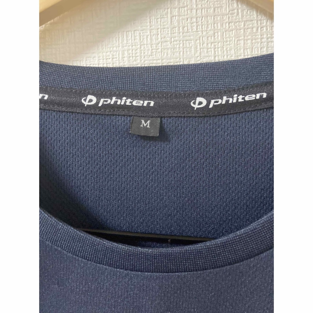 美品 phiten Tシャツ M レディースのトップス(Tシャツ(半袖/袖なし))の商品写真