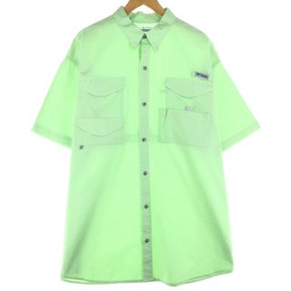 コロンビア(Columbia)の古着 コロンビア Columbia PFG 半袖 フィッシングシャツ メンズXL /eaa442271(シャツ)