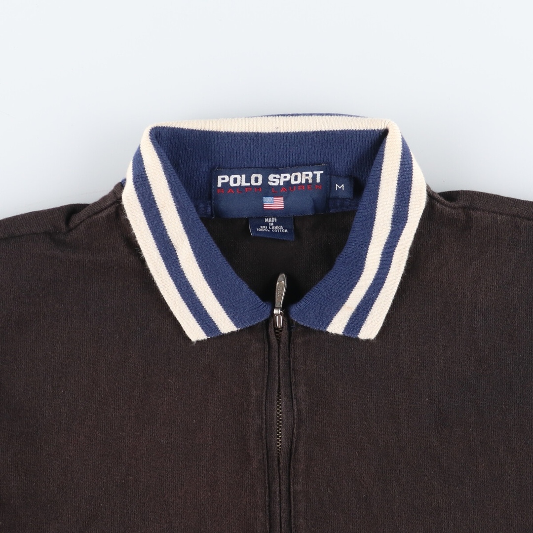 Ralph Lauren(ラルフローレン)の古着 ラルフローレン Ralph Lauren POLO SPORT ポロスポーツ ハーフジップ 半袖 ポロシャツ メンズM /eaa444333 メンズのトップス(ポロシャツ)の商品写真