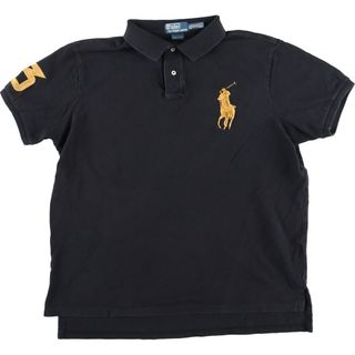 ラルフローレン(Ralph Lauren)の古着 ラルフローレン Ralph Lauren POLO by Ralph Lauren ビッグポニー 半袖 ポロシャツ メンズXXL /eaa444822(ポロシャツ)