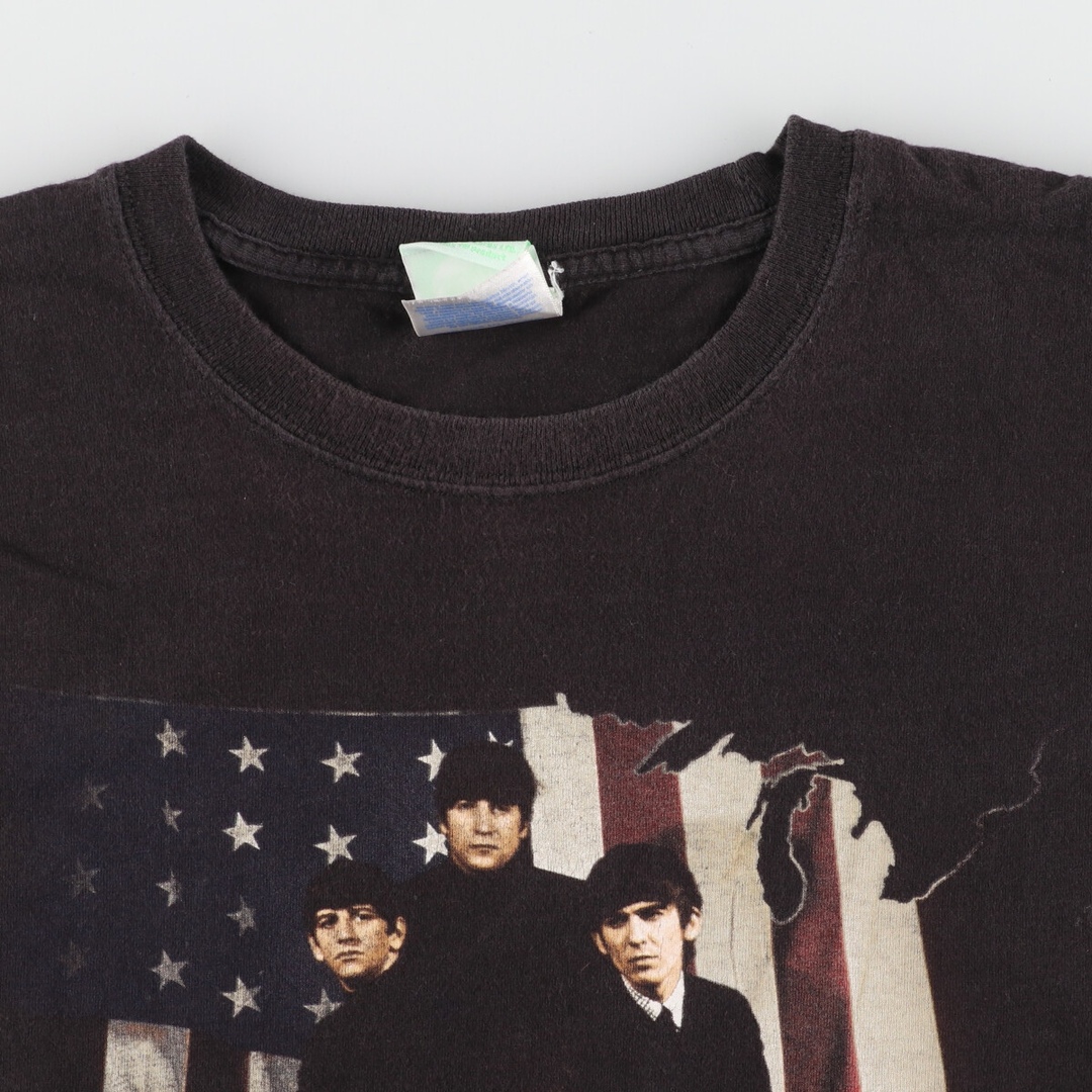 古着 00年代 THE BEATLES ビートルズ THE FIRST U.S. VISIT バンドTシャツ バンT メンズXL /eaa446430 メンズのトップス(Tシャツ/カットソー(半袖/袖なし))の商品写真