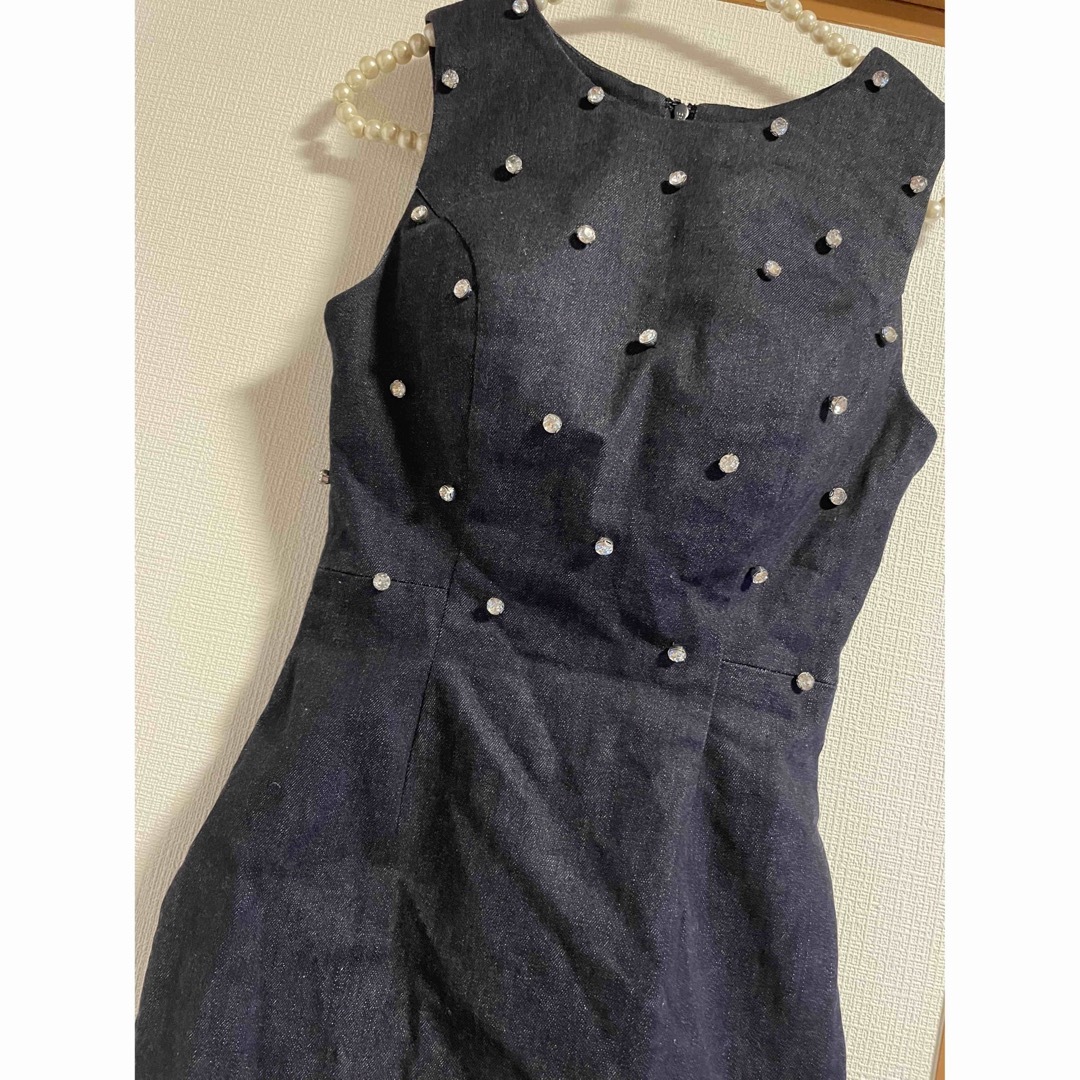 an(アン)のVELIQUE denim dress❤️an、dazzy好きに✨👌🏻 レディースのフォーマル/ドレス(ミニドレス)の商品写真