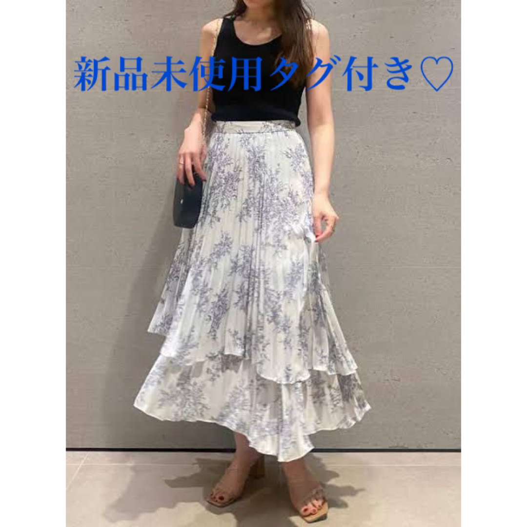 SNIDEL - 新品未使用タグ付き SNIDEL プリーツプリントスカート SNIDEL - 新品未使用タグ付き SNIDEL プリーツプリントスカート