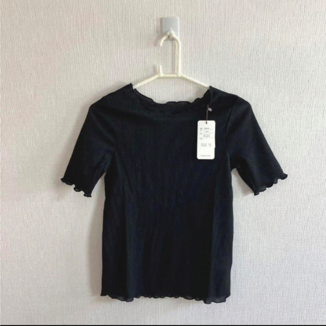 GeeRA(ジーラ)の新品 GeeRA メローデザインフライスTシャツ レディースのトップス(カットソー(半袖/袖なし))の商品写真