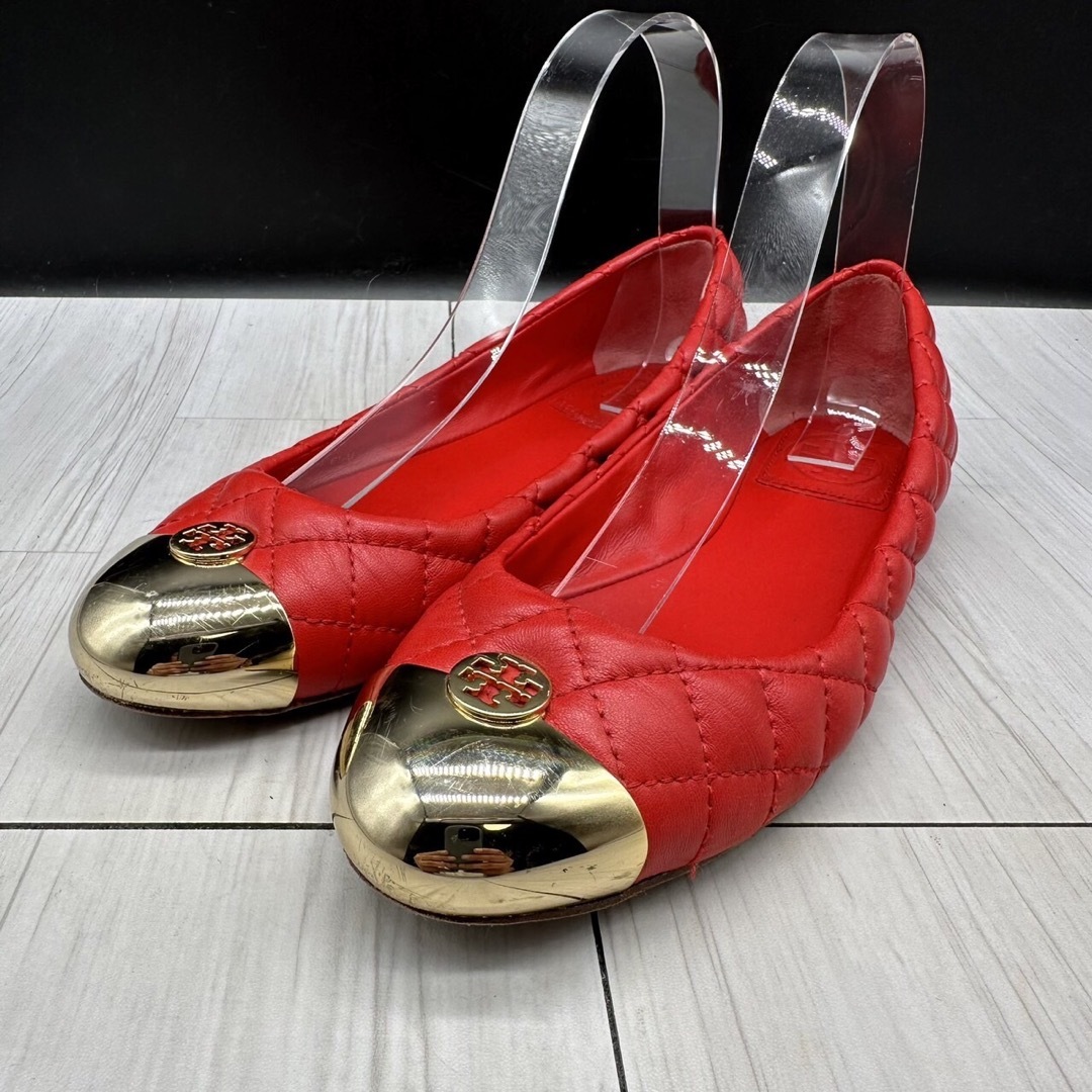 Tory Burch(トリーバーチ)の[TORY BURCH】トリーバーチ 23.5 フラットシューズ キルティング レディースの靴/シューズ(バレエシューズ)の商品写真