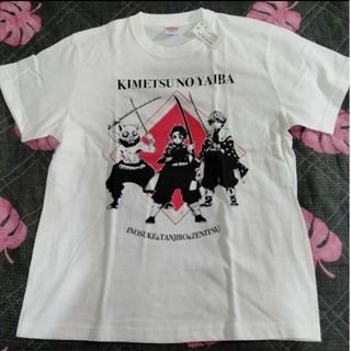 キメツノヤイバ(鬼滅の刃)の滅の刃　Ｔシャツ　白　M(Tシャツ/カットソー(半袖/袖なし))