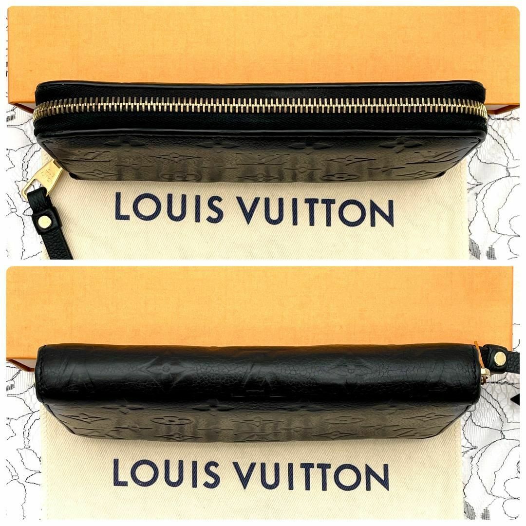 LOUIS VUITTON(ルイヴィトン)の★美品★　モノグラム　アンプラント　ジッピーウォレット　ブラック レディースのファッション小物(財布)の商品写真