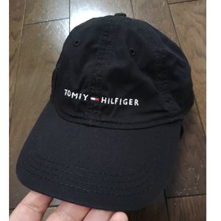 トミーヒルフィガー(TOMMY HILFIGER)のTOMMY HILFIGER　キャップ　黒(キャップ)