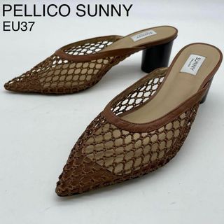 PELLICO SUNNY - ★新品 ペリーコ サニー サンダル メッシュ チャンキーヒール スペイン製 37