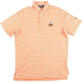 ラルフローレン(Ralph Lauren)の古着 ラルフローレン Ralph Lauren POLO GOLF ポロゴルフ 半袖 ボーダー ポロシャツ メンズL /eaa444840(ポロシャツ)